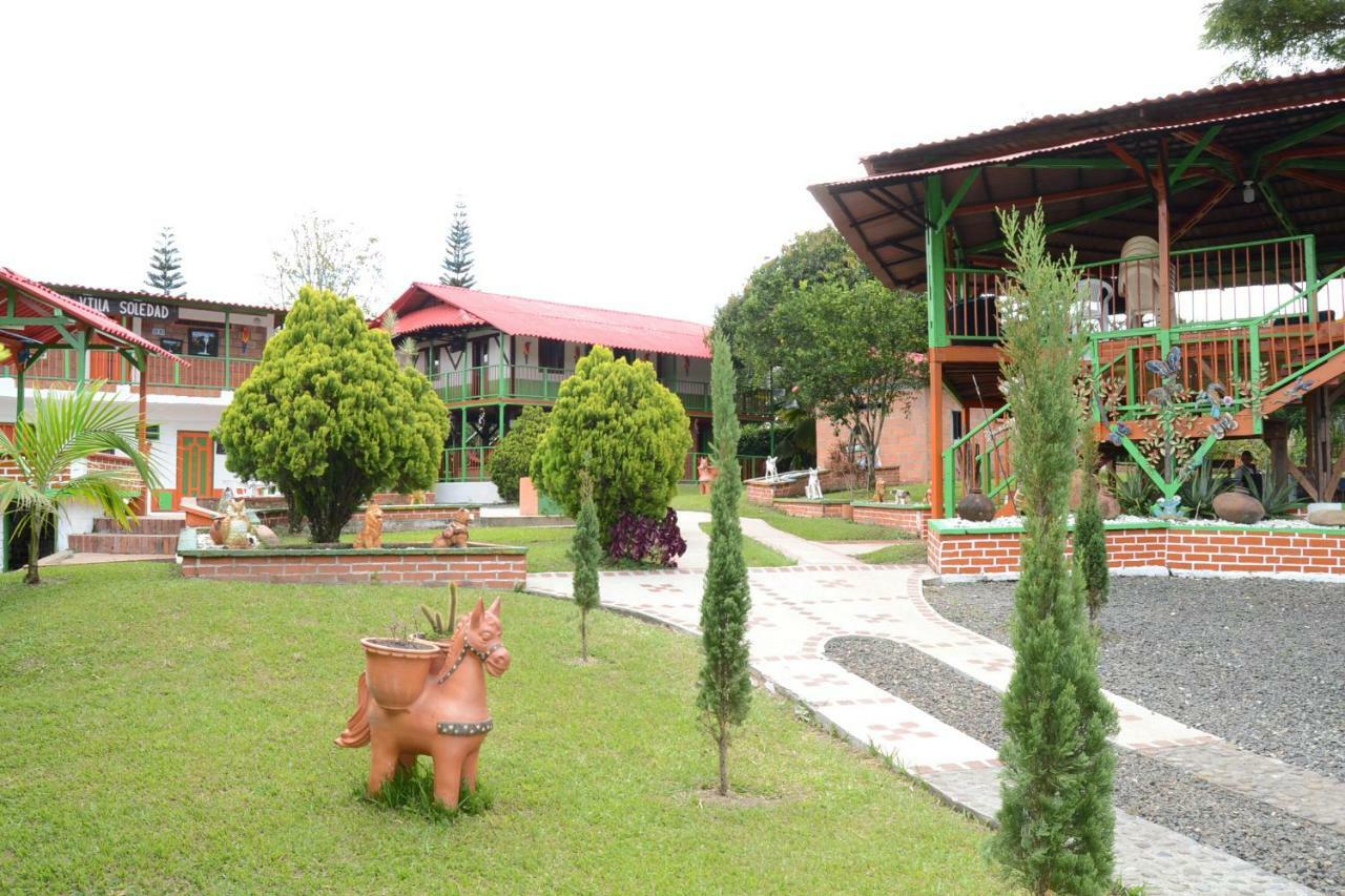 Finca Hotel Villa Soledad Quimbaya Eksteriør billede